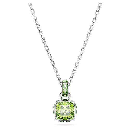 Swarovski Birthstone Anhänger August, Grüne und Rhodinierte Damenhalskette mit Swarovski Kristallen Swarovski Birthstone Anhänger August, Grüne und Rhodinierte Damenhalskette mit Swarovski Kristallen von Swarovski