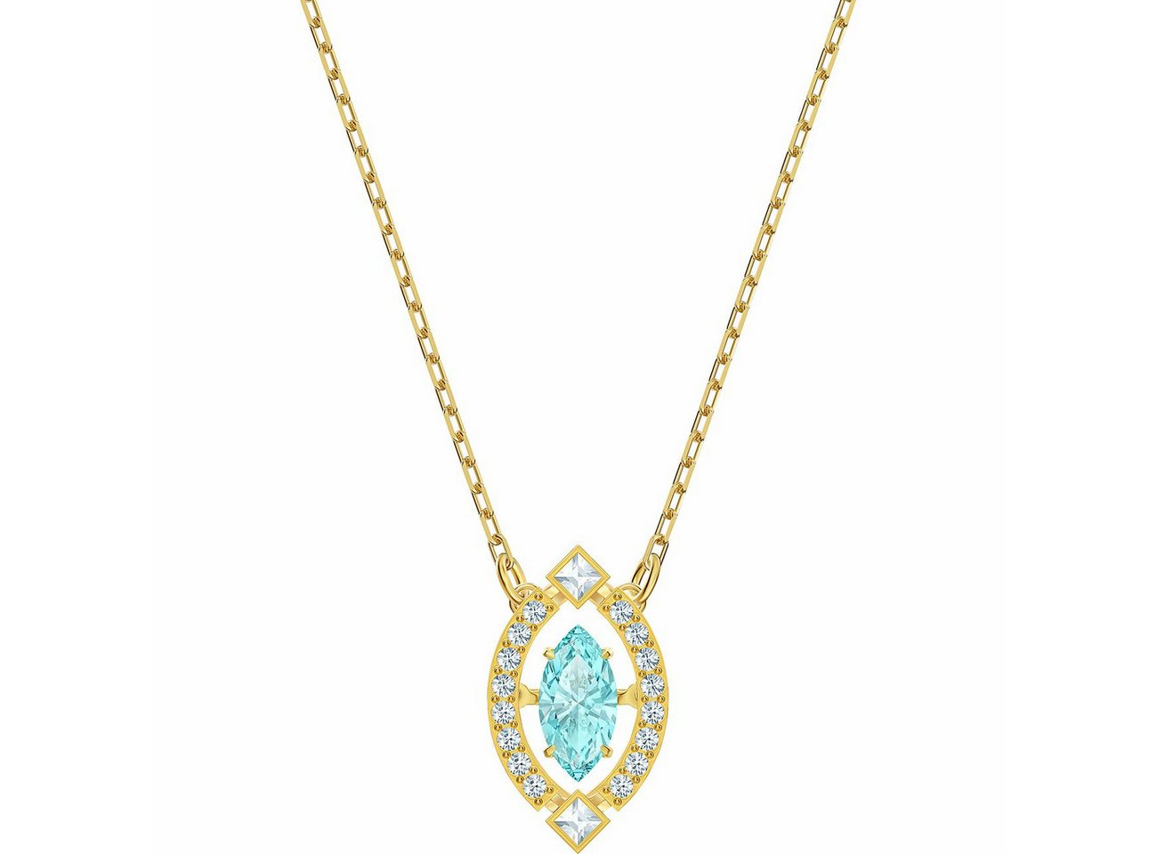 Swarovski Charm-Kette Halskette für Damen (keine Angabe, 1-tlg., Charm-Kette) von Swarovski