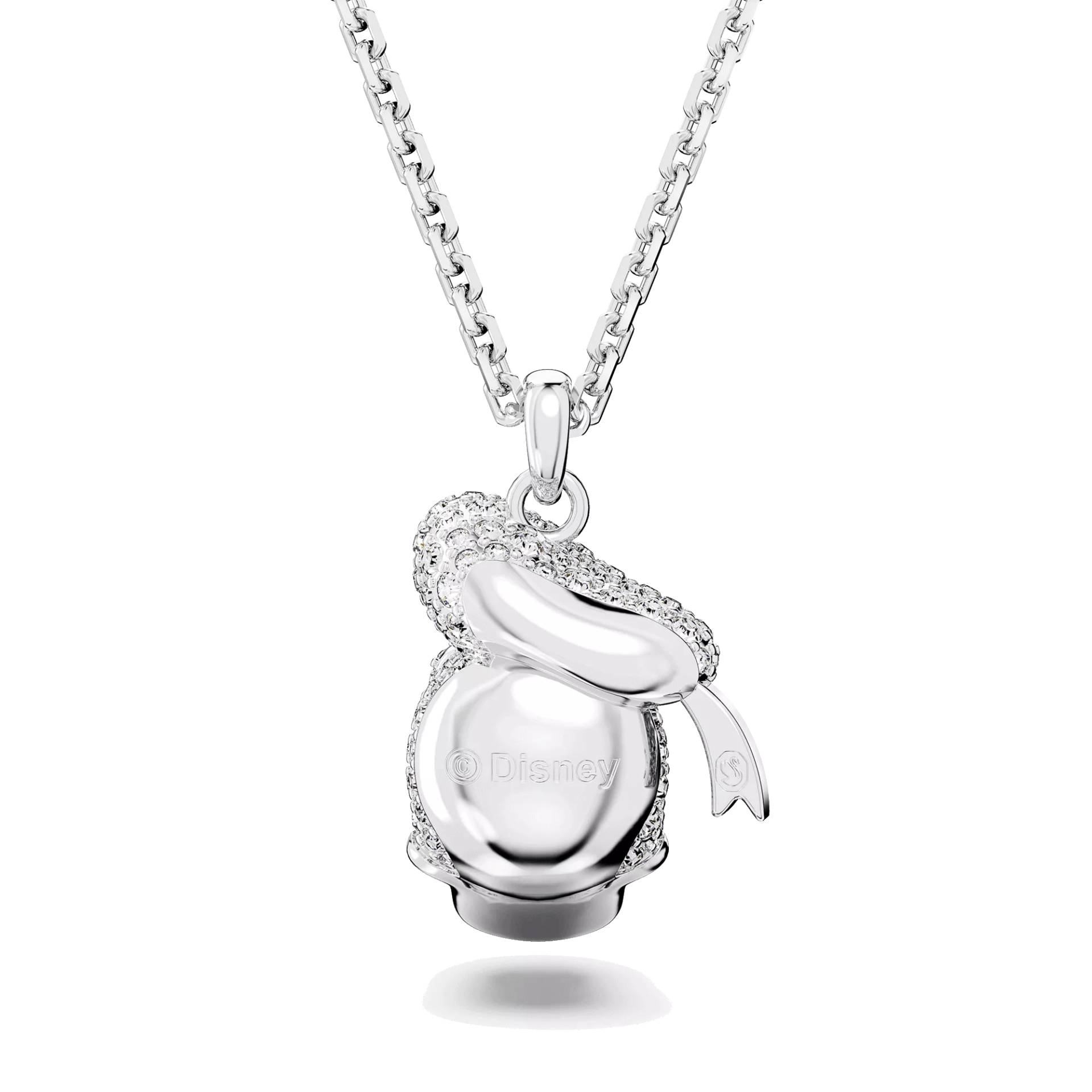 Swarovski Charms - Disney Donald Duck pendant, Rhodium plated - Gr. unisize - in Weiß - für Damen von Swarovski