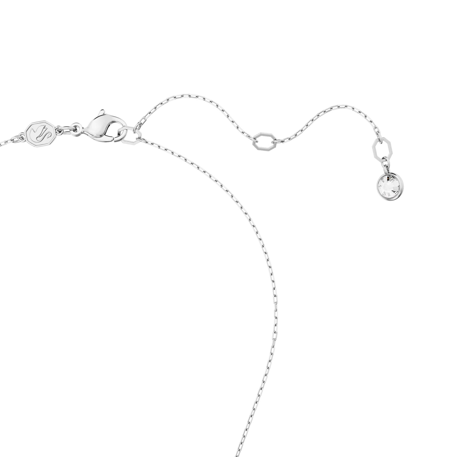 Swarovski Charms - Luna pendant, Moon, Rhodium plated - Gr. unisize - in Weiß - für Damen von Swarovski