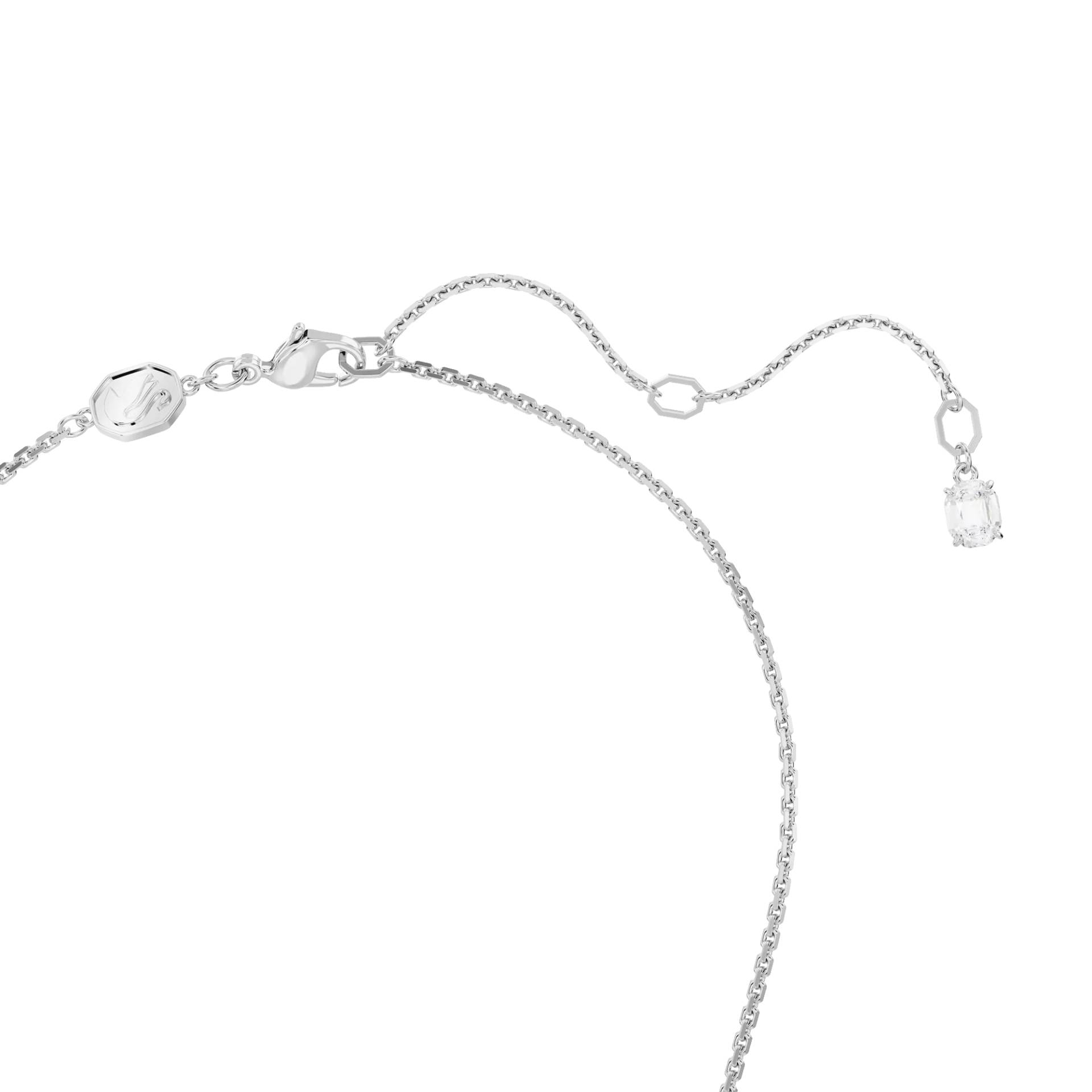 Swarovski Charms - Mesmera pendant, Octagon cut, Rhodium plated - Gr. unisize - in Weiß - für Damen von Swarovski
