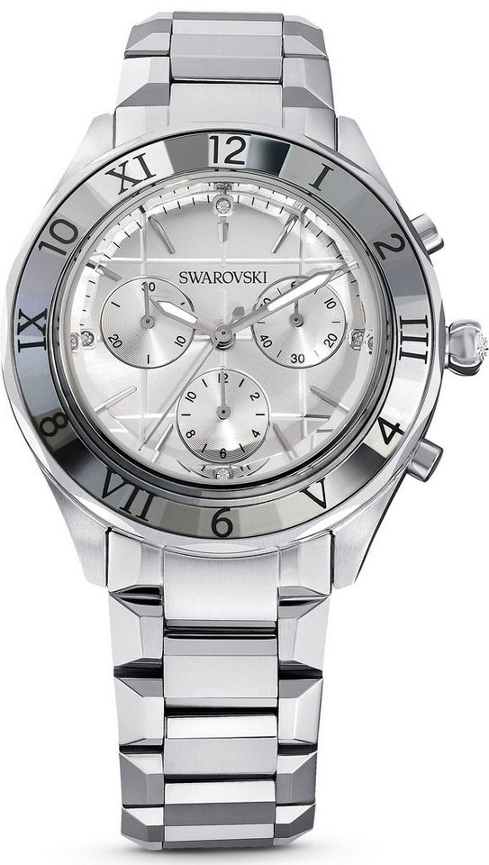 Swarovski Chronograph DEXTERA, 5641297, Armbanduhr, Quarzuhr, Damenuhr, Swarovski-Kristalle, Swiss Made von Swarovski