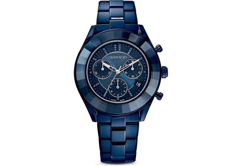 Swarovski Chronograph Swarovski Armbanduhruhr Octea Lux Sport 5610475 von Swarovski