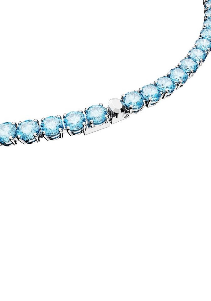 Swarovski Collier Matrix Tenniskette, Rundschliff, 5681799, mit Swarovski® Kristall von Swarovski