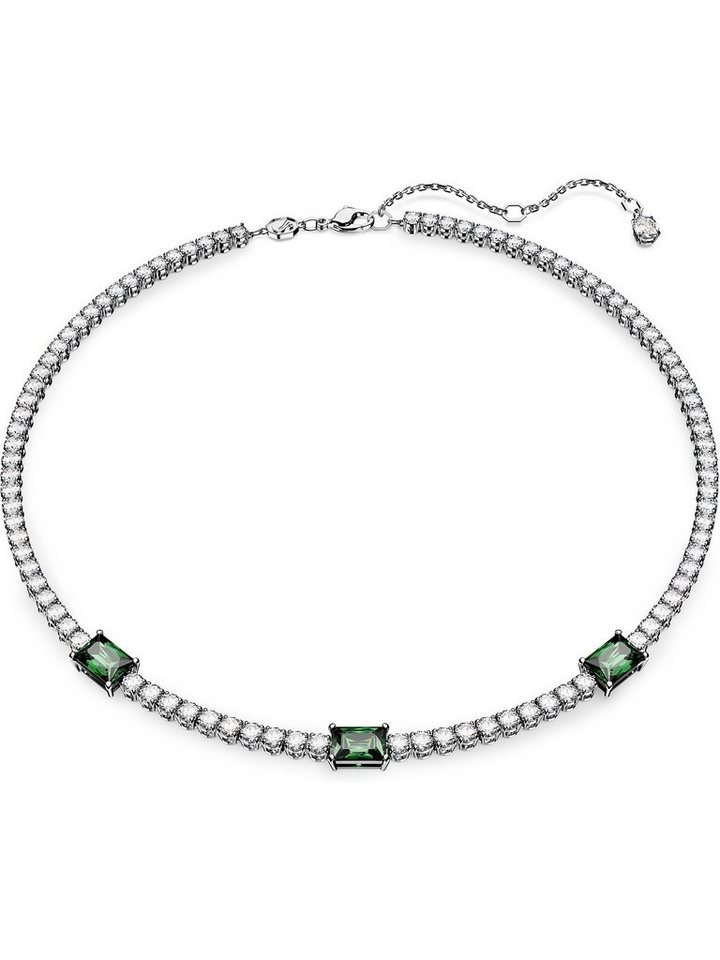 Swarovski Collier Swarovski Damen-Kette Metall Swarovski-Kristall von Swarovski