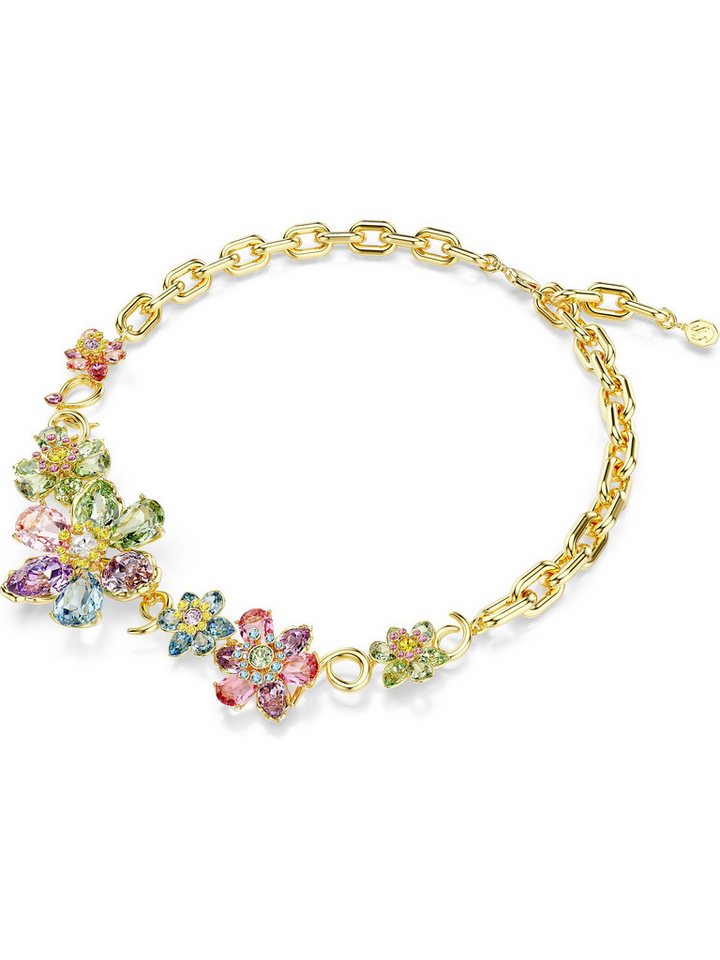 Swarovski Collier Swarovski Damen-Kette Metall Swarovski-Kristall von Swarovski