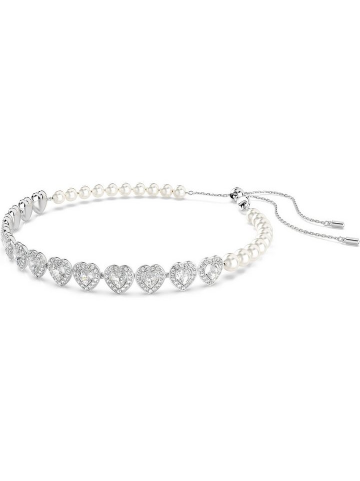 Swarovski Collier Swarovski Damen-Kette Metall Swarovski-Kristall von Swarovski