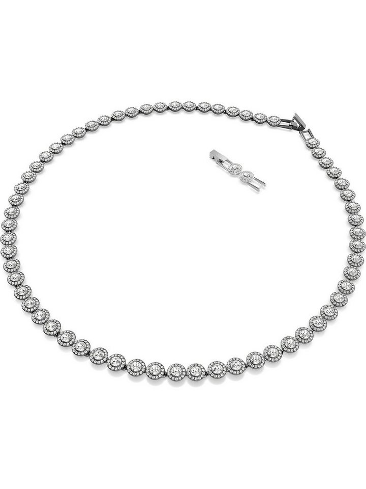 Swarovski Collier Swarovski Damen-Kette Metall Swarovski-Kristall von Swarovski