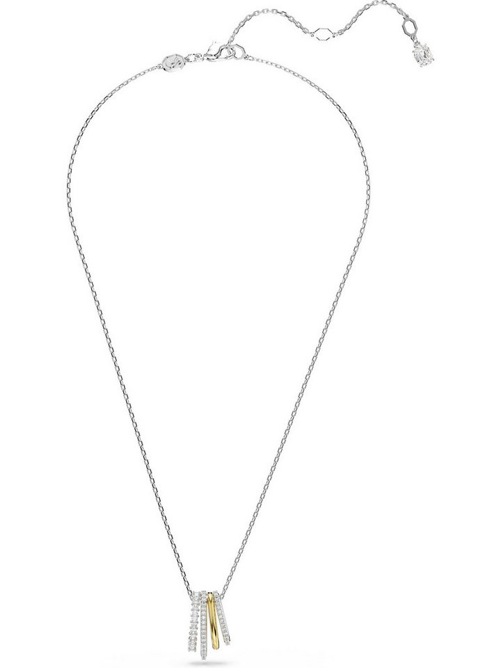 Swarovski Collier Swarovski Damen-Kette Metall Swarovski-Kristall von Swarovski