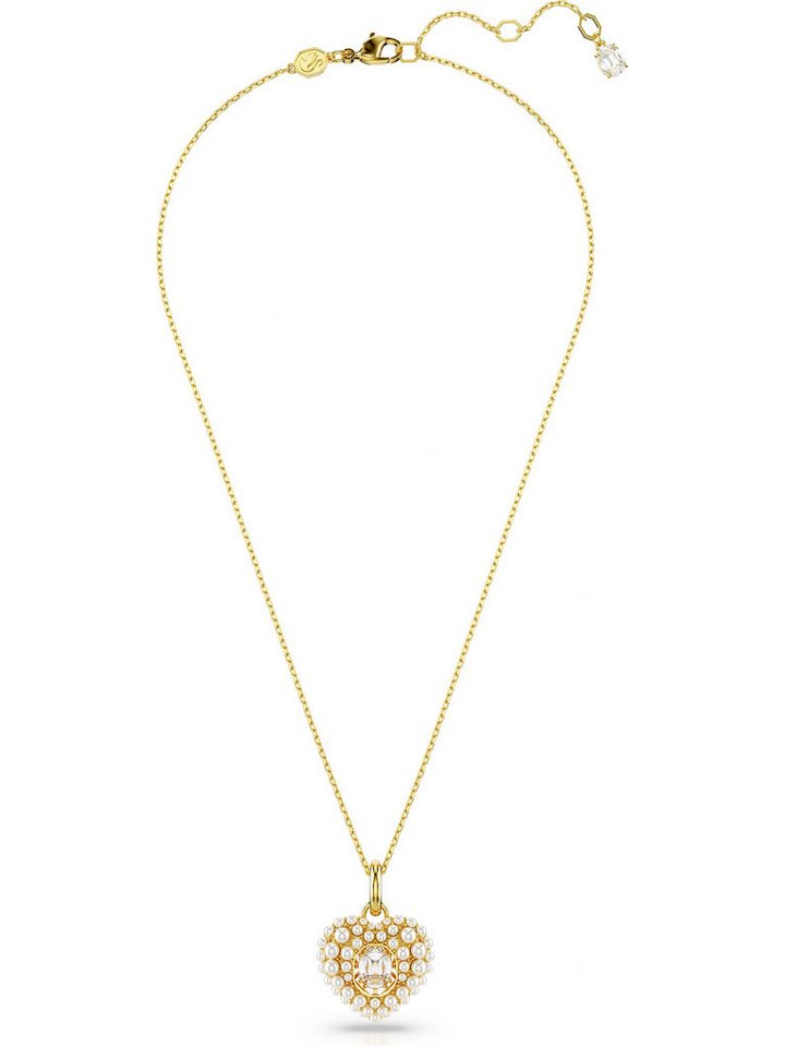 Swarovski Collier Swarovski Damen-Kette Metall Swarovski-Kristall von Swarovski