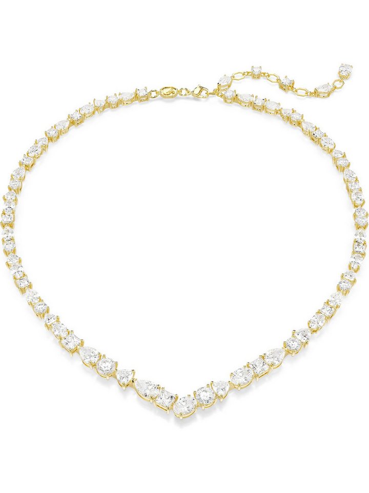 Swarovski Collier Swarovski Unisex-Kette Metall Swarovski-Kristall von Swarovski