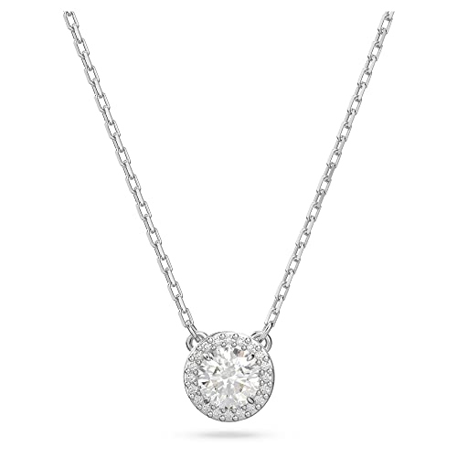 Swarovski Una Anhänger, Rhodinierte Damenhalskette mit Klaren Swarovski Kristallen Swarovski Una Anhänger, Rhodinierte Damenhalskette mit Klaren Swarovski Kristallen von Swarovski