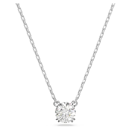 Swarovski Stilla Anhänger, Rhodinierte Damenhalskette mit Klaren Swarovski Kristallen Swarovski Stilla Anhänger, Rhodinierte Damenhalskette mit Klaren Swarovski Kristallen von Swarovski