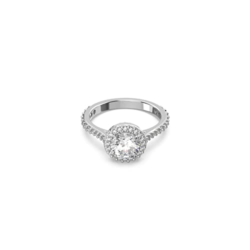 Swarovski Constella Cocktailring, Rhodinierter Damenring mit Strahlenden Swarovski Kristallen von Swarovski