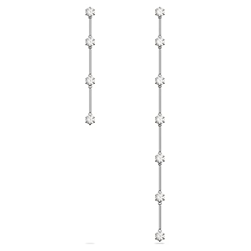 Swarovski Constella Drop-Ohrhänger, Asymmetrisches Design, Weiß, Rhodiniert Swarovski Constella Drop-Ohrhänger, Asymmetrisches Design, Weiß, Rhodiniert von Swarovski