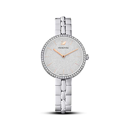 Swarovski Cosmopolitan Uhr, Metallarmband, Silberfarben, Edelstahl von Swarovski