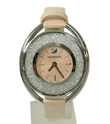 Swarovski Damen Analog Quarz Uhr mit Leder Armband 5158546 von Swarovski