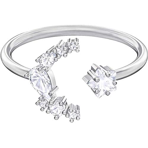 Swarovski Damen-Damenring MOONSUN Metall 60 Silber 32010463 von Swarovski