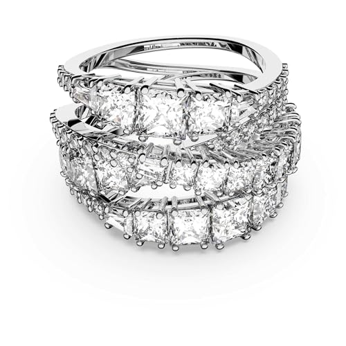 Swarovski, Hyperbola Wrap Ring, Weiß, 58 von Swarovski