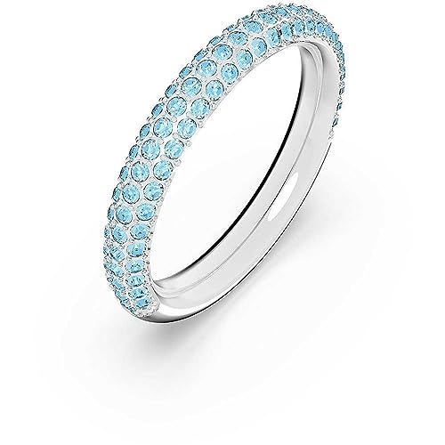 Swarovski Ring Stone: Ring MN Aqua/RHS 52 5642906 Marke, Einheitsgröße, Metall, Kein Edelstein von Swarovski