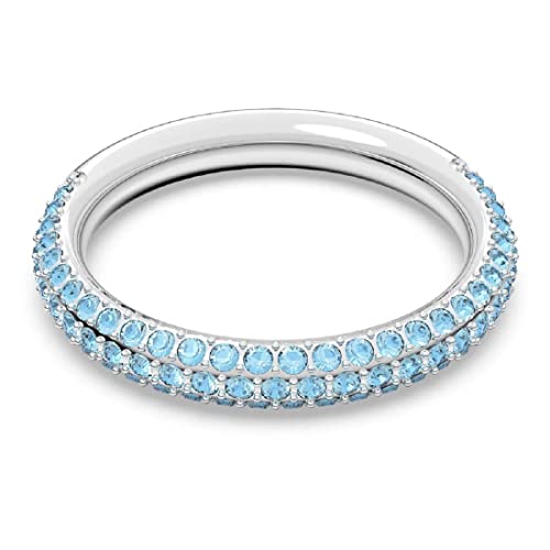 Swarovski Ring Stone: Ring MN Aqua/RHS 60 5642904 Marke, Einheitsgröße, Metall, Kein Edelstein von Swarovski