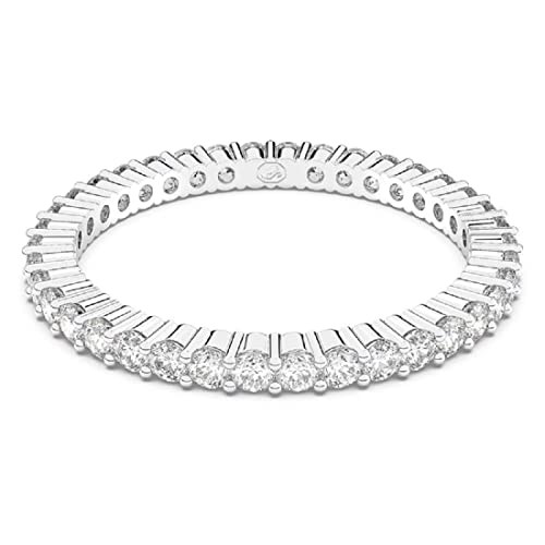 Swarovski Damen-Damenring Metall Kristall 60 Silber 32023783 von Swarovski