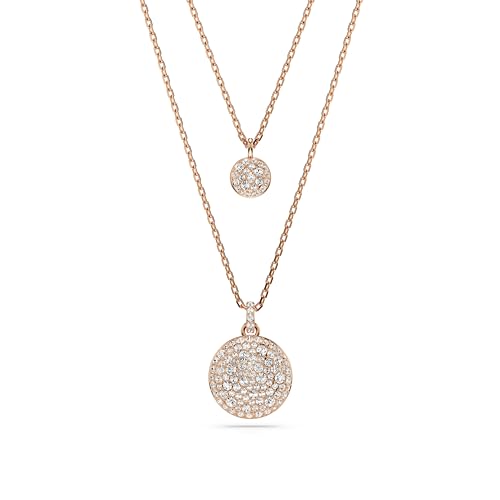 Swarovski Damen-Kette Metall Kristall One Size 89003512 von Swarovski