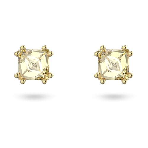 Swarovski Stilla Ohrstecker Gold mit Gelben Zirkonia Swarovski Kristallen, 5639124 von Swarovski