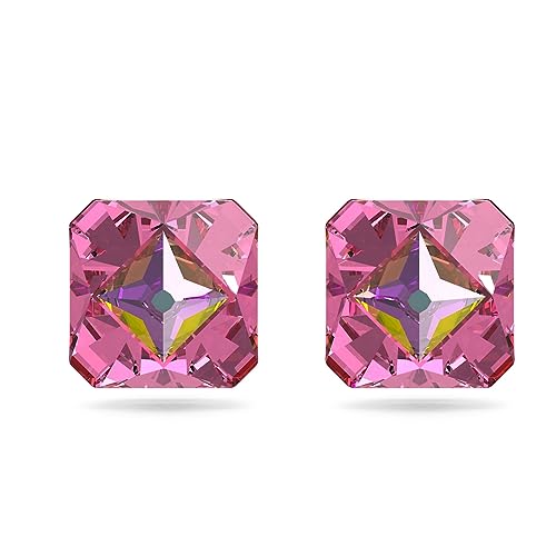 Swarovski Ortyx Ohrstecker Silber mit Rosa Zirkonia Swarovski Kristallen, 5614062 von Swarovski