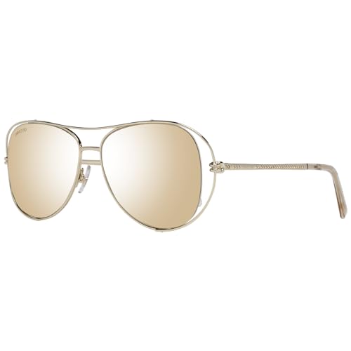 Swarovski Damen SK0231 Sonnenbrille, Gold, 55 von Swarovski