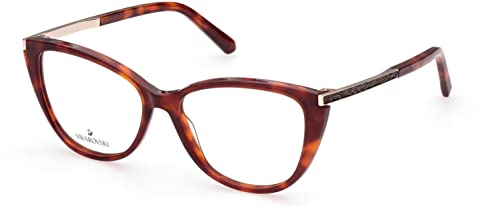 Swarovski Damen Sk5414 Sonnenbrille, Dark Havana, 66 von Swarovski