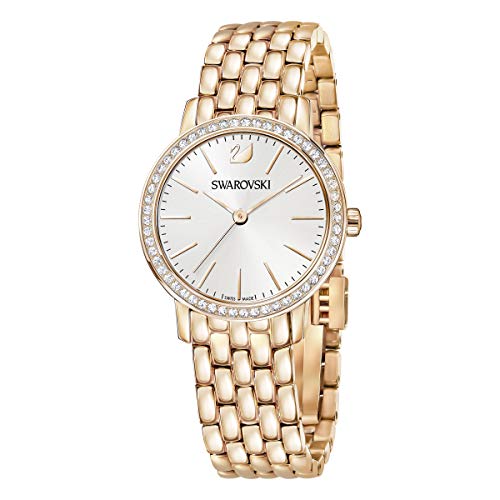 Swarovski Damen-Uhren Analog Quarz One Size Gold Edelstahl 32002653 von Swarovski