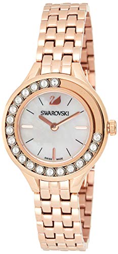 Swarovski Damen-Uhren Analog Quarz One Size Rosé Edelstahl 32002215 von Swarovski