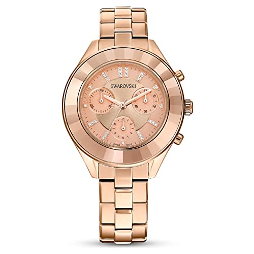 Swarovski Damen-Uhren Analog Quarz One Size Roségold 32019407 von Swarovski