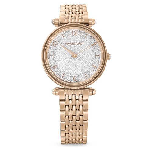 Swarovski Damen-Uhren Analog Quarz One Size, Roségold 32025155 von Swarovski