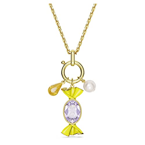 Swarovski Dulcis Anhänger, Bonbon, Mehrfarbig, Goldlegierungsschicht von Swarovski