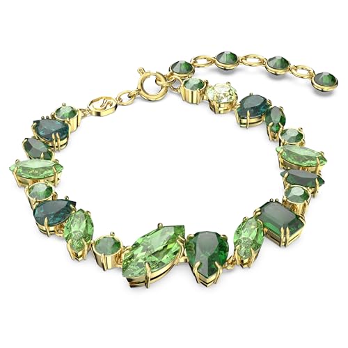 Swarovski Gema Armband, Vergoldetes Damenarmband mit Grünen, Strahlenden Swarovski Kristallen Swarovski Gema Armband, Vergoldetes Damenarmband mit Grünen, Strahlenden Swarovski Kristallen von Swarovski