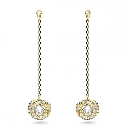 Swarovski Generation Drop-Ohrhänger, Vergoldete Ohrringe mit Strahlenden Swarovski Kristallen Swarovski Generation Drop-Ohrhänger, Vergoldete Ohrringe mit Strahlenden Swarovski Kristallen von Swarovski