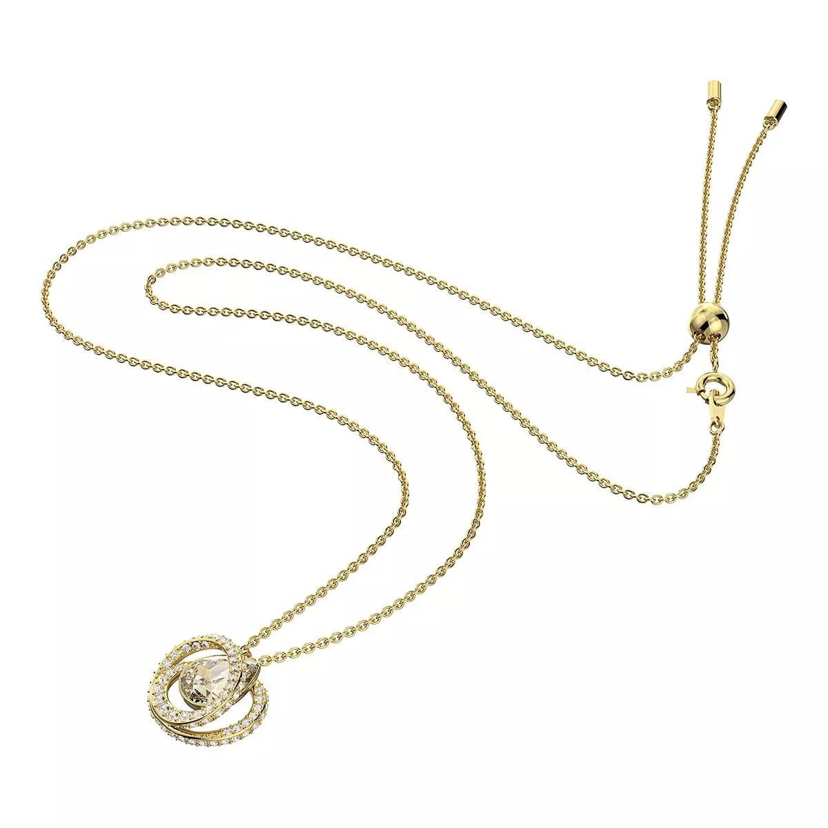 Swarovski Halskette - Generation Necklace Gold-tone plated - Gr. unisize - in Gold - für Damen von Swarovski