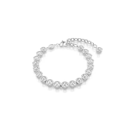 Swarovski Imber Tennis Armband, Rhodiniertes Damenarmband mit Strahlenden Swarovski Kristallen Swarovski Imber Tennis Armband, Rhodiniertes Damenarmband mit Strahlenden Swarovski Kristallen von Swarovski