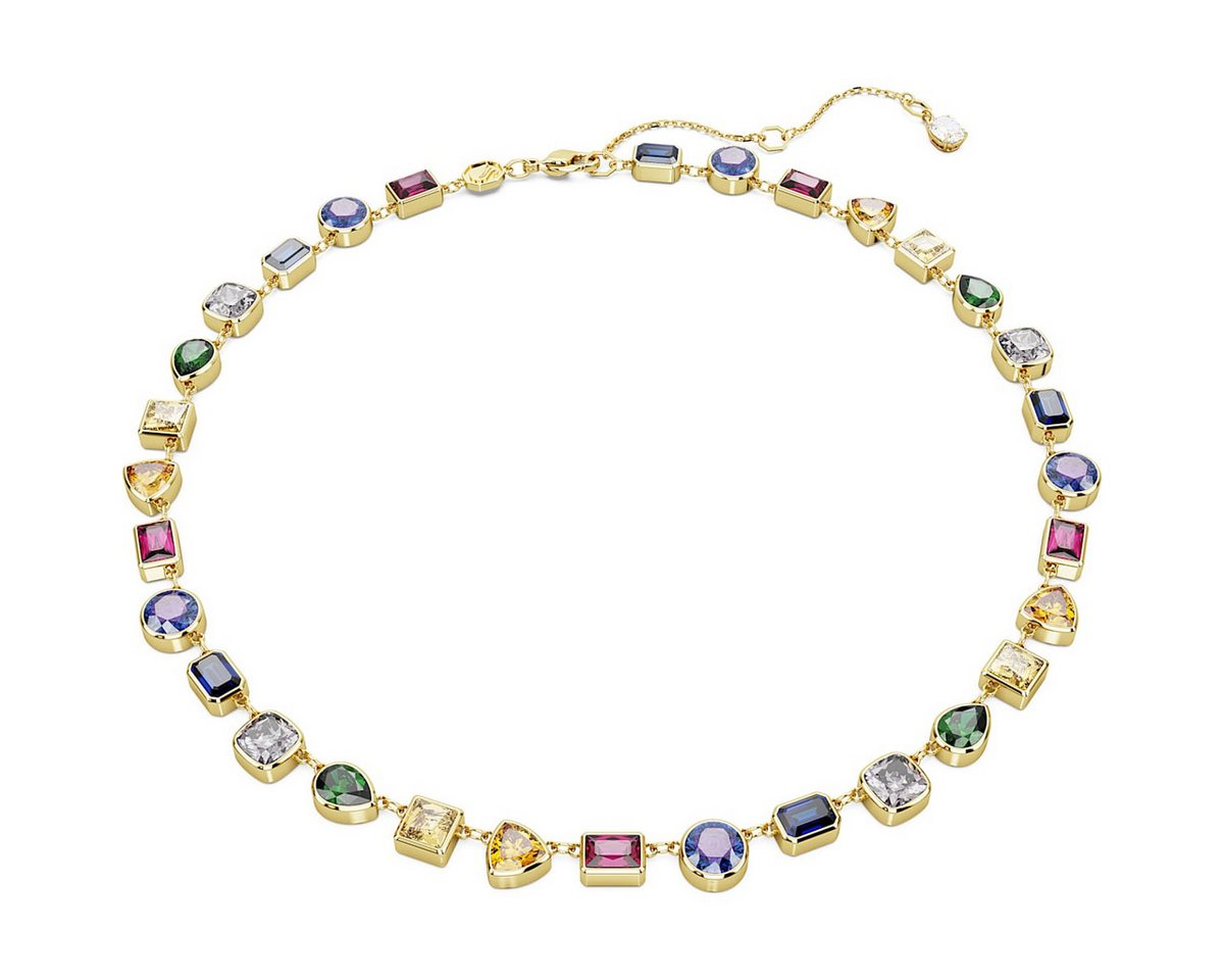Swarovski Kette mit Anhänger Swarovski Tennis-Halskette Imber 5662915 gelb vergoldet, bunt Swarovski Kette mit Anhänger Swarovski Tennis-Halskette Imber 5662915 gelb vergoldet, bunt von Swarovski