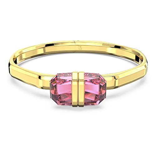 Swarovski Lucent Armreif, Magnetischer Verschluss, Rosa, Goldlegierungsschicht von Swarovski