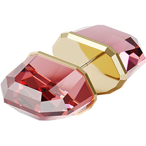 Swarovski Lucent Ohrstecker, Rosé Vergoldeter Ohrring mit Rosafarbenen Swarovski Kristallen von Swarovski