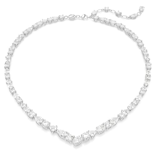 Swarovski Mesmera Halskette, Rhodinierte Damenhalskette mit Strahlenden Swarovski Kristallen Swarovski Mesmera Halskette, Rhodinierte Damenhalskette mit Strahlenden Swarovski Kristallen von Swarovski