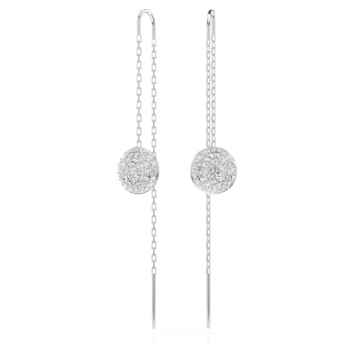 Swarovski Meteora Drop-Ohrhänger, Weiß, Rhodiniert Swarovski Meteora Drop-Ohrhänger, Weiß, Rhodiniert von Swarovski
