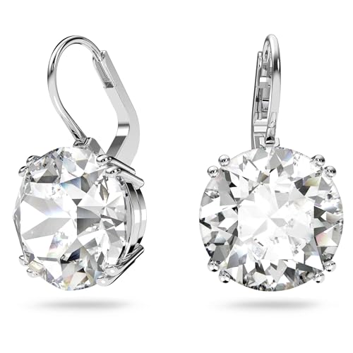 Swarovski Millenia Ohrringe, Rhodinierte Hängeohrringe mit Strahlenden Swarovski Kristallen von Swarovski