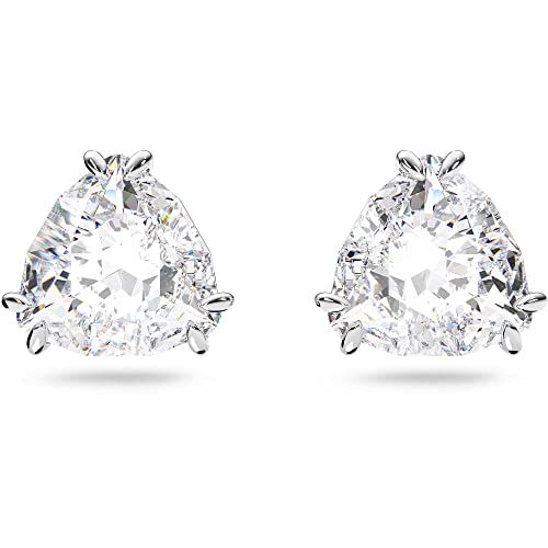 Swarovski Millenia Ohrstecker, Rhodinierte Ohrringe mit Strahlendem Swarovski Kristall von Swarovski