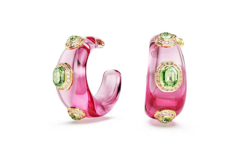 Swarovski Ohrring-Set Swarovski Creolen Dulcis 5719112 Mehrfarbig, Gold plattiert von Swarovski