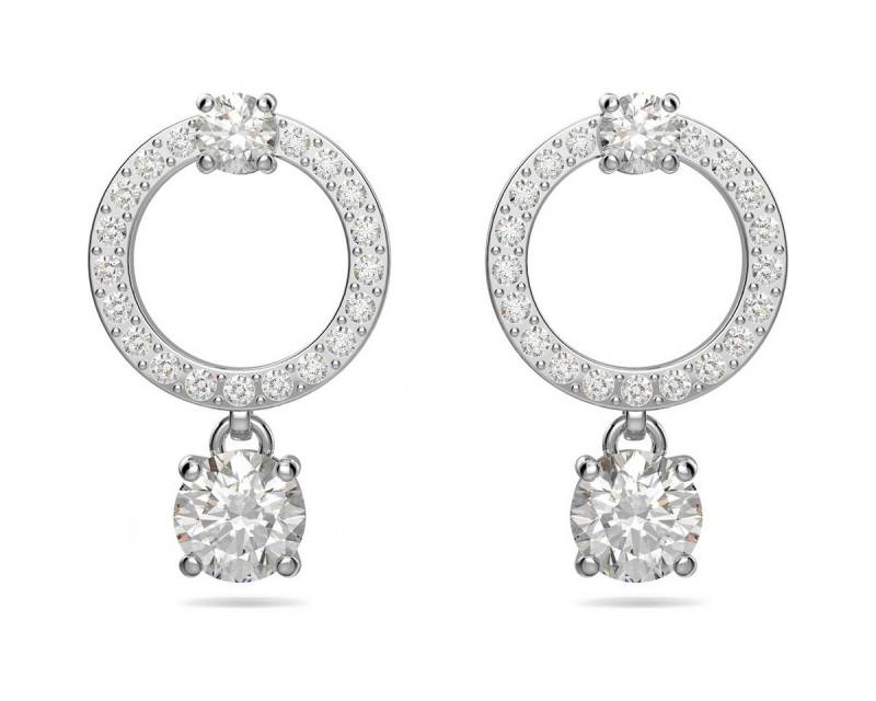 Swarovski Ohrring-Set Swarovski SS ATTRACT:OHRSTECKER CIR CZWH/CRY/RHS von Swarovski