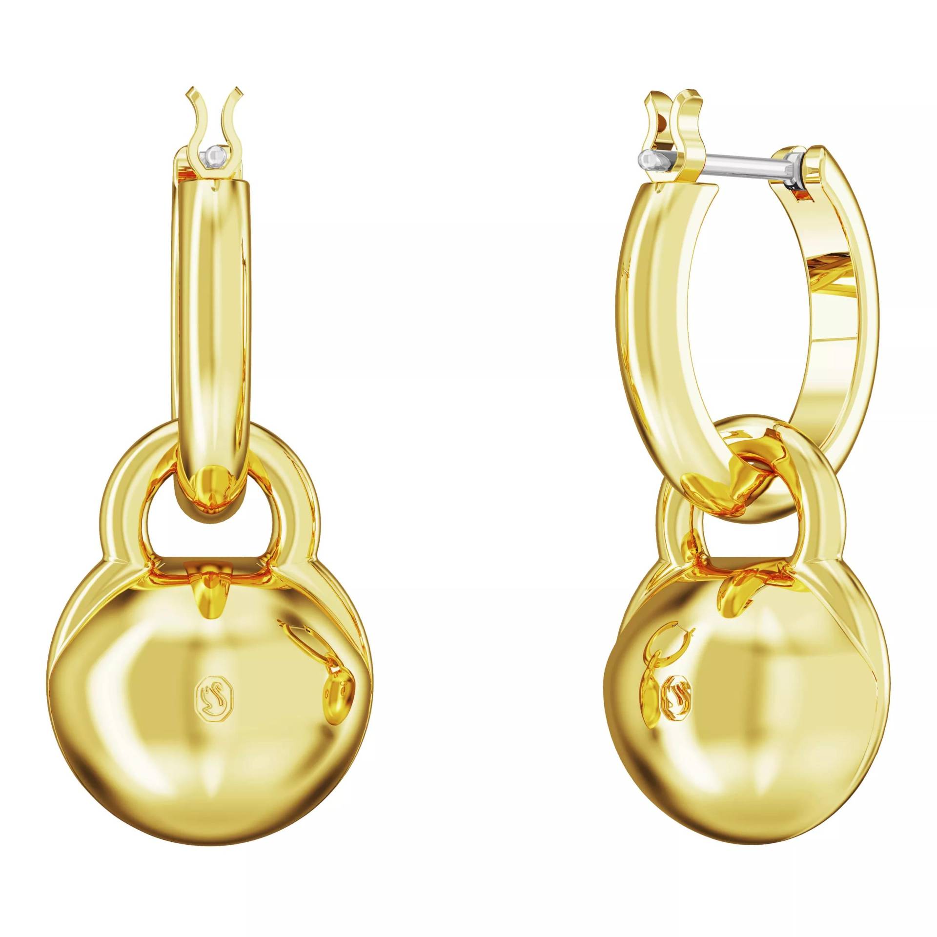 Swarovski Ohrringe - Dextera drop earrings, Round cut - Gr. unisize - in Weiß - für Damen von Swarovski